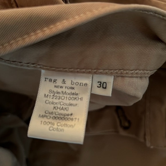 Slim fit jeans in khaki from rag & bone - Picture 5 of 12